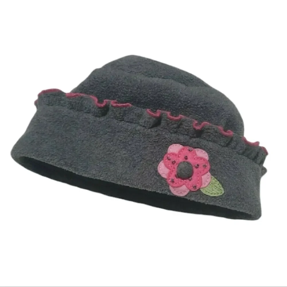 Girls coat & matching hat